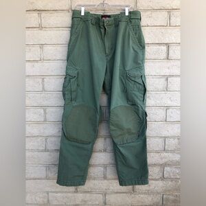 Tru Spec Men's Green Cargo Reinforced Knee Pants Large
